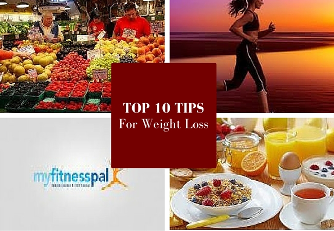 Top 10 Tips For Weight Loss