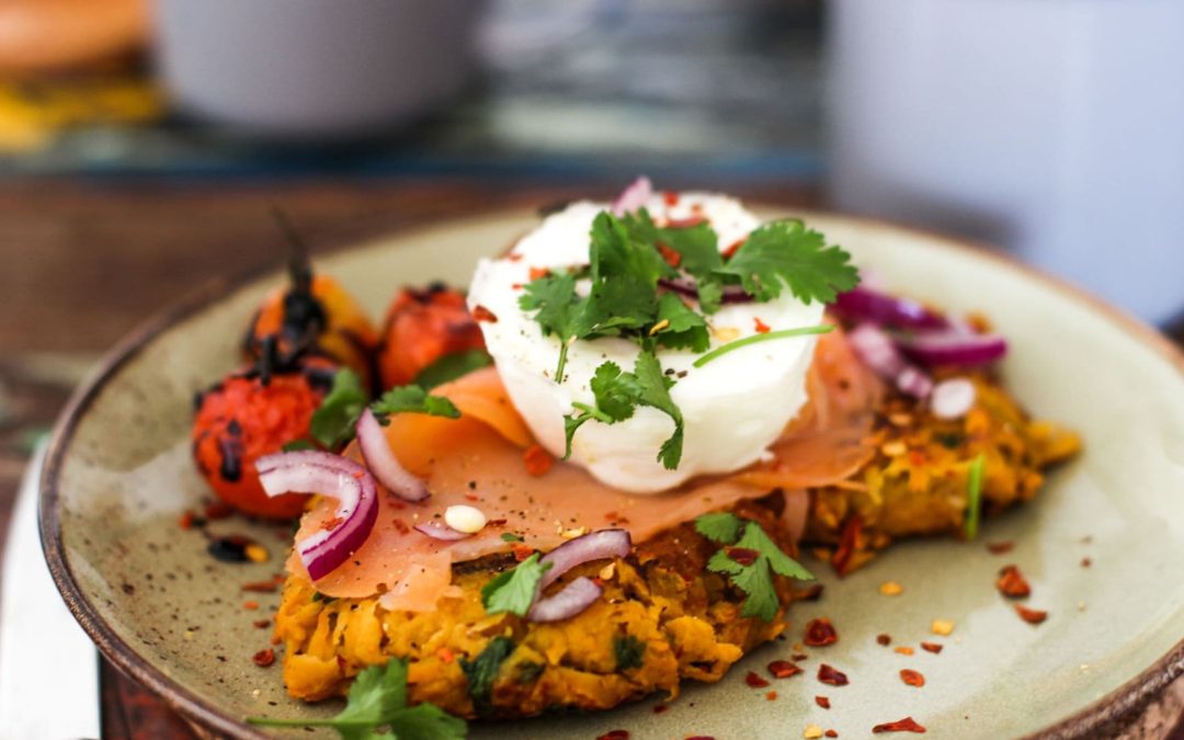 Autumn Stuffed Sweet Potato