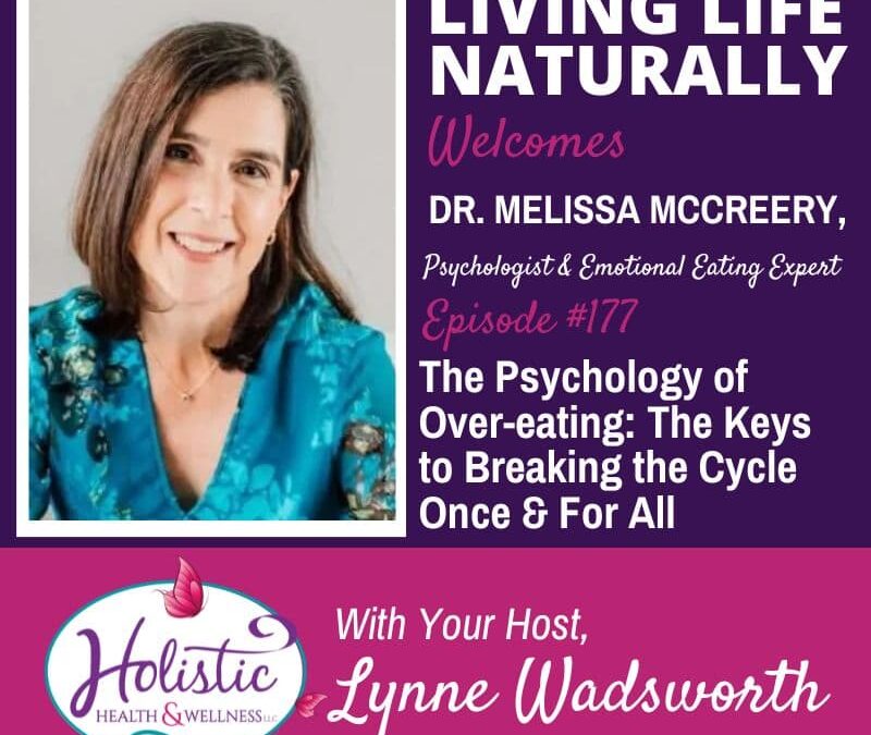 Episode 177:  Dr. Melissa McCreery – The Psychology of Overeating: The Keys to Breaking the Cycle Once and For All