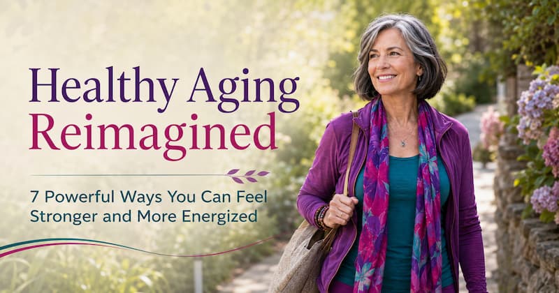 Healthy Aging Reimagined: 7 Powerful Ways You Can Feel Stronger and More Energized