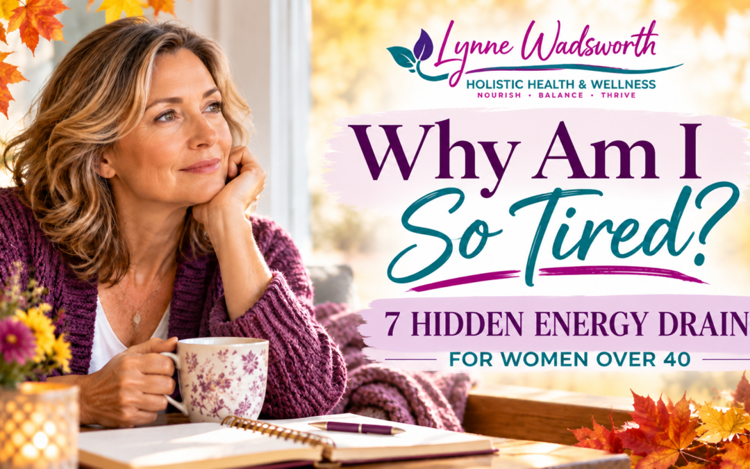 Woman thinking about why she's tired