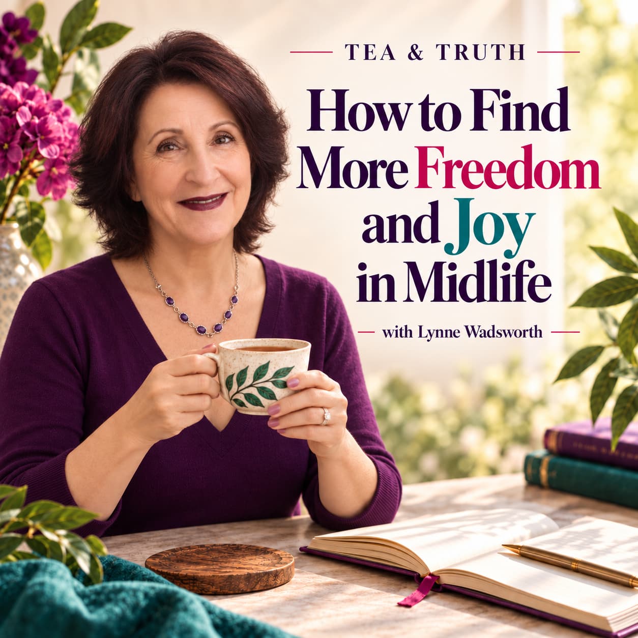 Episode #356:  The Myth of the Midlife Reinvention — Why You Are Enough Right Now