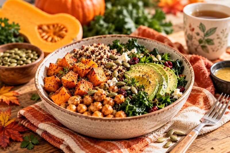 autumn nourishment bowl